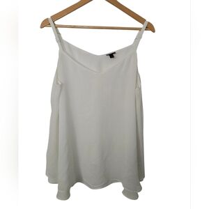 Torrid Elegant White Camisole Size 1
